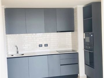Arriendo departamento nuevo estilo mariposa, las condes
