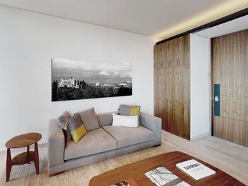 Condominio con terraza de 24 m2 vista al bosque de Chapultepec, cuarto de servic