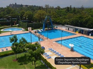 Condominio con terraza de 24 m2 vista al bosque de Chapultepec, cuarto de servic
