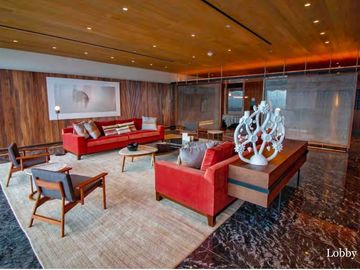 Condominio con terraza de 24 m2 vista al bosque de Chapultepec, cuarto de servic