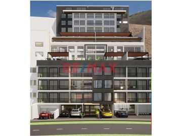 Flat  De 01 Dormitorio Con Doble Estacionamiento En Pre Venta