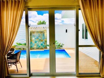 Furnished House with 4 bedroom and swimming pool for rent in Angeles City
