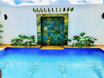 Furnished House with 4 bedroom and swimming pool for rent in Angeles City
