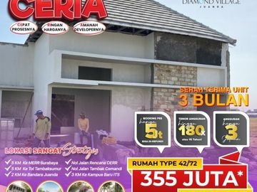 Ternyaman, WA 0823-3511-----, Perumahan Dekat Bandara Juanda Hanya 300 Juta-an