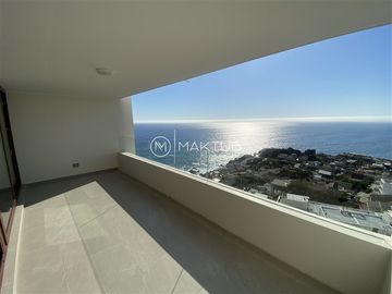 Departamento en venta de 1 dorm. en Costa de Montemar