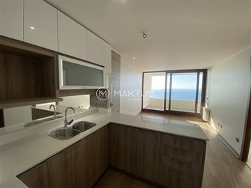 Departamento en venta de 1 dorm. en Costa de Montemar