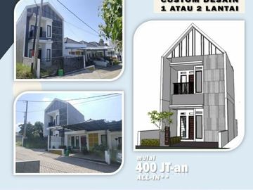 Sejuk dan Dingir Rumah di Cihanjuang bandung Utara dekat Cisarua Lembang Cash 438 juta