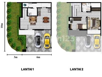 Dijual Rumah Pik2 Luas 6X10 Posisi Hook 2Lt Brand New Kosongan