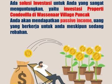 Tahun 2022 Semua Orang Harus Punya Investasi Villa di Puncak Cipanas