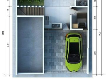Jual Rumah di Kramatjati Jakarta 1,7 km ke Busway Rumah 3 Lantai Murah