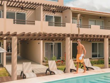 Departamento entrega inmediata con financiamiento en la marina de Puerto Aventuras (795)