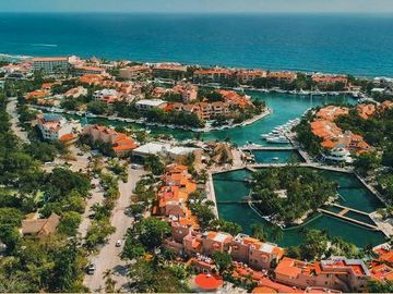 Departamento entrega inmediata con financiamiento en la marina de Puerto Aventuras (795)
