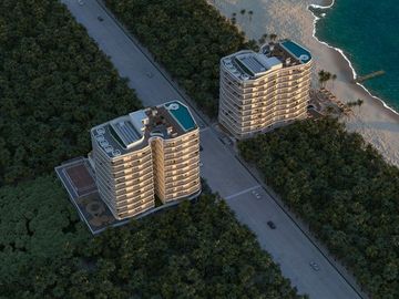 Mar A’Bella - Frente al Mar Caribe en Cancún, departamentos de 3 y 5 recámaras