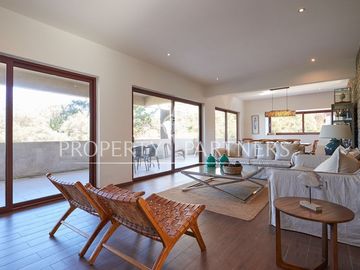 Casa mediterránea y moderna en exclusivo condominio Cantagua