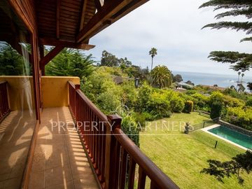 Espectacular casa Zapallar excelente ubicación y vista al mar