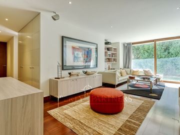Espectacular departamento duplex con jardín, Los Domínicos