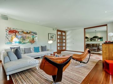 Espectacular departamento duplex con jardín, Los Domínicos