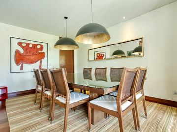 Espectacular departamento duplex con jardín, Los Domínicos