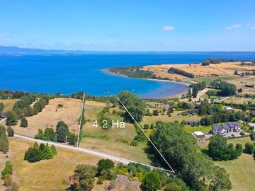 Terreno borde Lago Ranco 4,2 Há