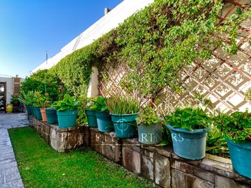 Arquitectura clásica y acogedora de casa de 1 nivel, 4 habitaciones, ubicada en casco antiguo de Jardines del Sur.