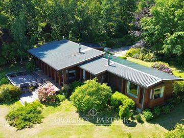 Casa con linda playa en Lago Panguipulli