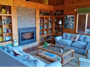 Casa con linda playa en Lago Panguipulli