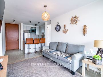 Departamento amoblado en Aqua como nuevo