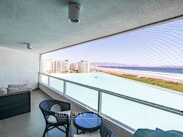 Amplio departamento amoblado, linda vista, Condominio Laguna del Mar