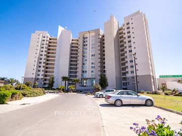 Amplio departamento amoblado, linda vista, Condominio Laguna del Mar