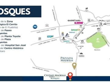 Traspaso terreno en Ciudad Maderas Bosques