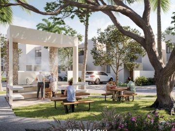 VENTA CASA EN PRIV. RESIDENCIAL EN CONKAL AL NORTE DE MERIDA, YUCATAN