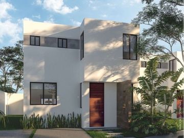 VENTA CASA EN PRIV. RESIDENCIAL EN CONKAL AL NORTE DE MERIDA, YUCATAN
