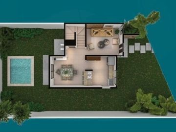 VENTA CASA EN PRIV. RESIDENCIAL EN CONKAL AL NORTE DE MERIDA, YUCATAN