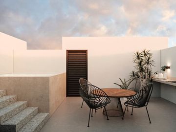 Casa en venta en ALMAVERA DZITYA, Merida con 3 recamaras y Rooftop
