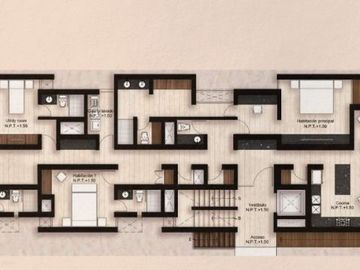 Departamento en Venta en Telchac Puerto, Mangata (Mar, Pentgarden)