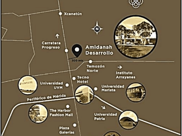 Casa en Venta Mérida, Privada Amidanah, Temozón (Modelo E)