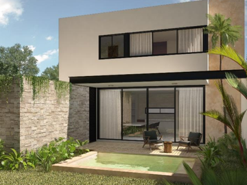 Casa en Venta Mérida, Privada Amidanah, Temozón (Modelo E)