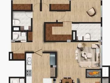 APARTAMENTO en VENTA en Tenjo Edificio Sammy