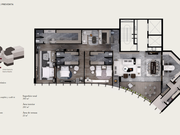 DEPARTAMENTO VENTA AKUMAL LLAVE EN MANO