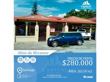 CASA EN ALTOS DE MIRAMAR - SANTIAGO