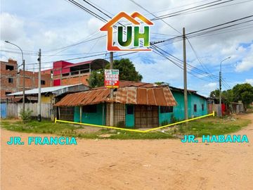 00598 - VENTA TERRENO URBANO MANANTAY -  EN ESQUINA - AT 238 M2