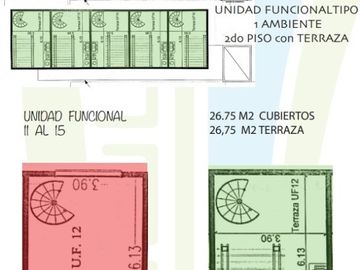 Monoambiente en venta en Valeria del Mar