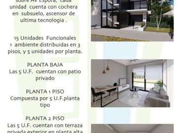 Monoambiente en venta en Valeria del Mar