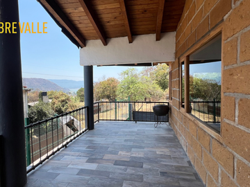 RENTA CASA EN SAN GASPAR, VALLE DE BRAVO-CASA DE SILLAR