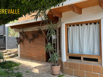 RENTA CASA EN SAN GASPAR, VALLE DE BRAVO-CASA DE SILLAR