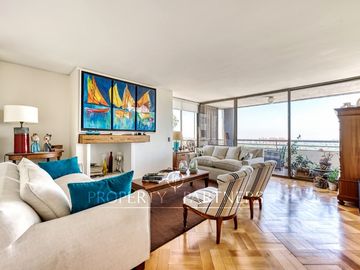 Departamento con espectacular vista a Santiago