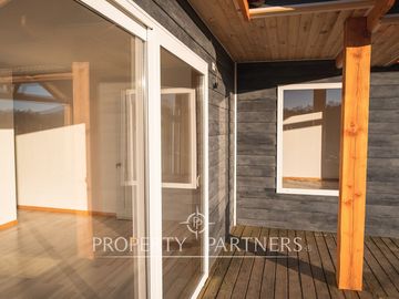Casa en Panguipulli en Parcela  a solo 5 minutos del Centro de Panguipulli. Venta disponible Crédito Hipotecario.