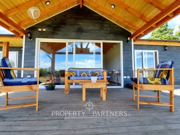 Casa en Panguipulli en Parcela  a solo 5 minutos del Centro de Panguipulli. Venta disponible Crédito Hipotecario.