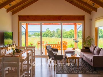Casa en Panguipulli en Parcela  a solo 5 minutos del Centro de Panguipulli. Venta disponible Crédito Hipotecario.