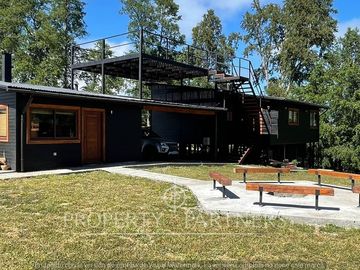 Linda casa con acceso a nautica, Condominio en Ribera Norte lago Villarrica